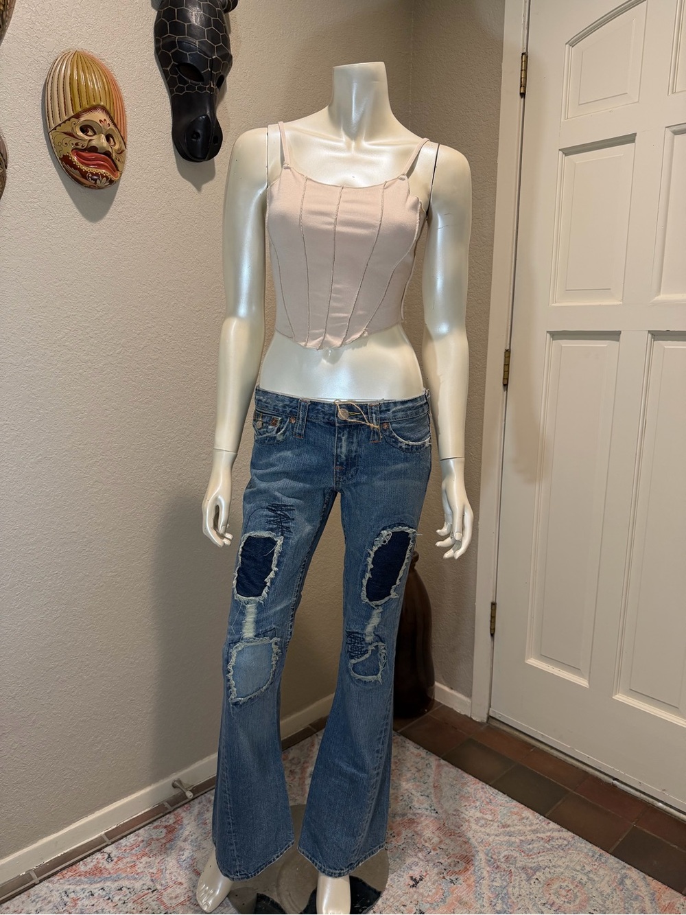 Y2K inspired corset top